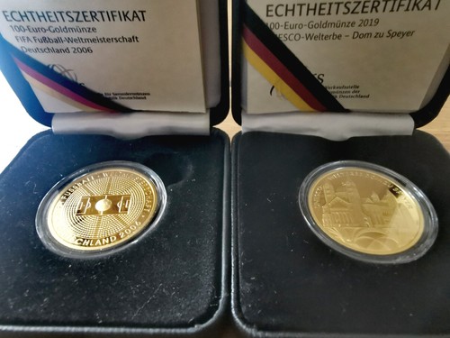 100 euro goldmünze brd - x,